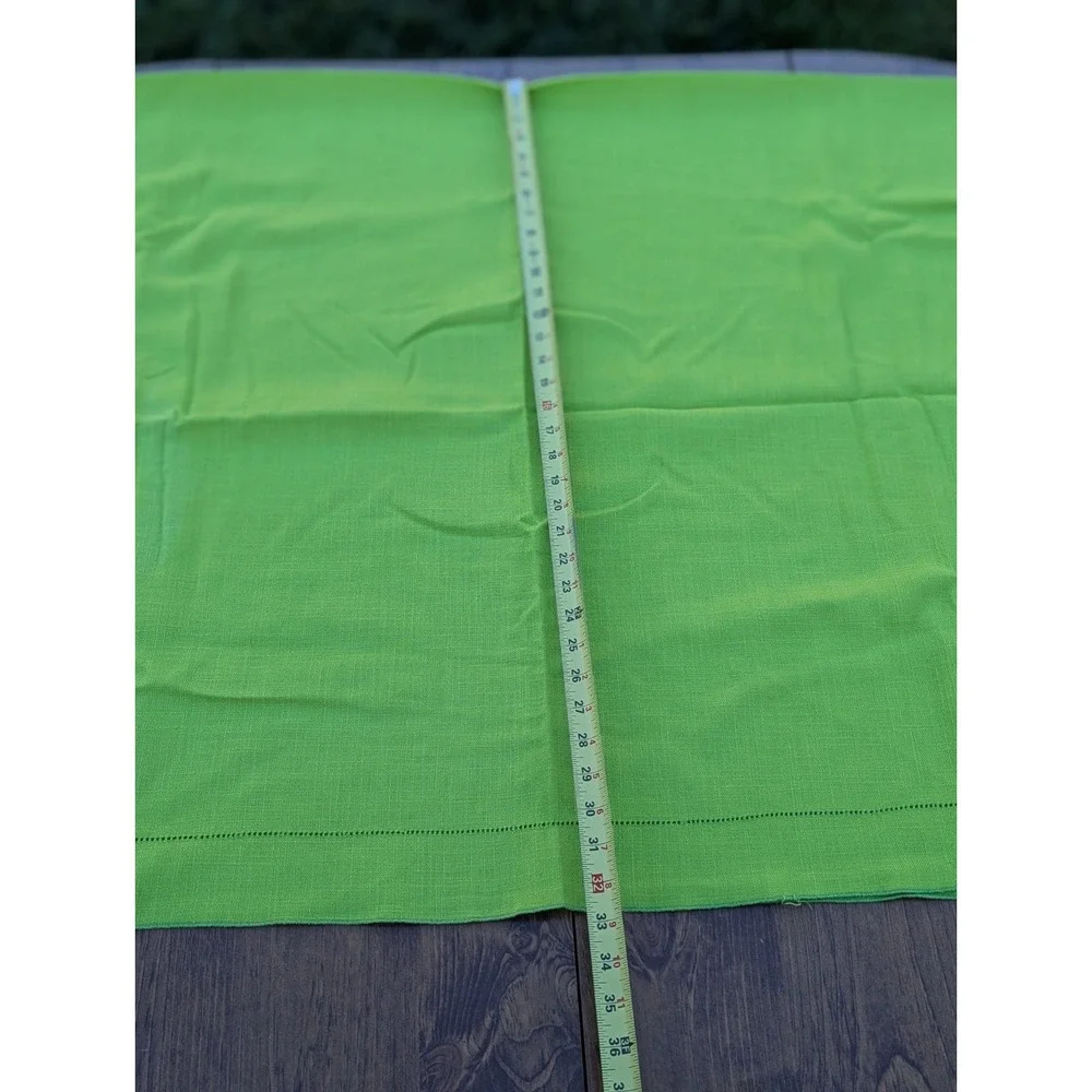 Vera Neumann Tablecloth Lime Green Mid Century Modern Retro 66